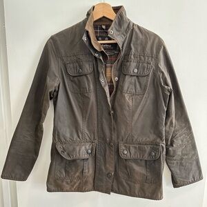 Barbour Ladies Utility Jacket, olive, size 10 (UK)